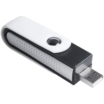 USB ионный Кислородный Бар Освежитель Воздуха, Очиститель Воздуха, Ионизатор Для Ноутбука, Черный + Белый