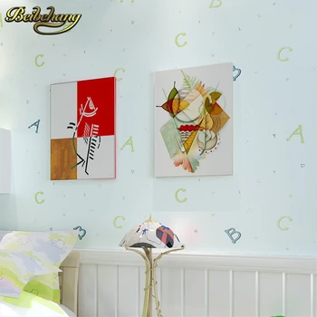 настенная роспись beibehang с текстурированными буквами, рулон обоев с тиснением, обои для детской комнаты, настенное покрытие papel de parede para sala