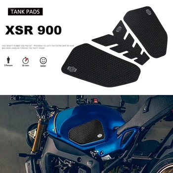 Новый Мотоцикл XSR 900 2022 2023 Боковая Накладка Топливного бака Защитные Накладки На Бак Наклейки Коленный Захват Тяговая Накладка Для Yamaha XSR900 xsr900