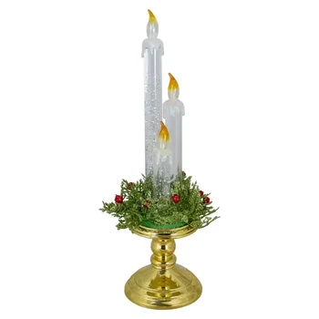 14,5-дюймовая свеча для воды на золотой основе с ягодами