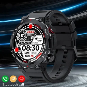 2023 400 мАч Аккумулятор Большой Емкости 360 AMOLED Часы Для Мужчин Смарт-Часы HD Экран Bluetooth Вызов Smartwatch Фитнес Спортивные Часы