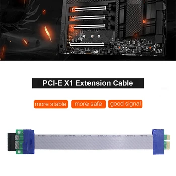 PCI Express 1X к PCIe 1X Гибкий удлинитель для звуковой карты/графической карты
