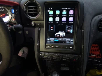 Android 11,0 Tesla Экран Для Nissan GT-R GTR Skyline 2009-2017 Стерео Автомобильный Мультимедийный Плеер Авто Радио GPS Навигация Головное Устройство
