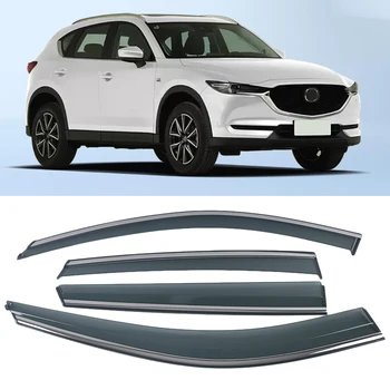 Для Mazda CX-5 CX5 2017-2021, Ветровые Козырьки, Дефлекторы, Автомобильный Вентиляционный козырек, Боковое окно, защита Воздуха, Дефлекторы От Снега, Солнца, Дождя