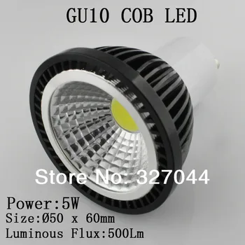 10 шт./лот 2 шт. COB 7 Вт 10 Вт Cob чип светодиодный точечный светильник Потолочные светильники Лампа для теплого/нейтрального/холодного белого GU10