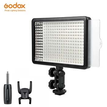 Godox LED308C 3300 ~ 5600K Непрерывный видеосигнал с камеры, Осветительная панель, Портативная лампа с регулируемой яркостью для видеокамеры DSLR-камеры