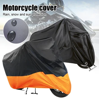 Универсальный чехол для мотоцикла M-4XL, всесезонный, водонепроницаемый, от пыли, дождя, УФ-защиты, чехол из ткани Оксфорд для Honda Suzuki Kawasaki BMW
