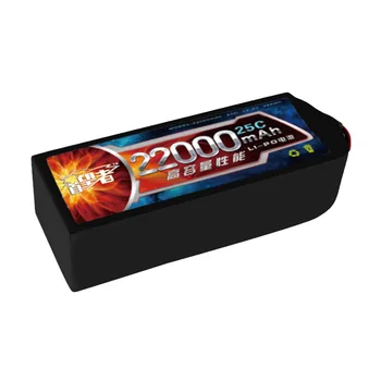 Аккумулятор Lipo Высокой емкости 22000mAh 25C 22,2V 6S с разъемом XT90S AS150 Для Радиоуправляемого FPV-Дрона БПЛА