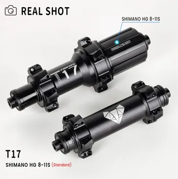 Trifox t17 подшипник передний 20 задний 24 выстрела велосипедные ступицы hg 8/9/10/11 s xdr 12 s v-образный тормоз.