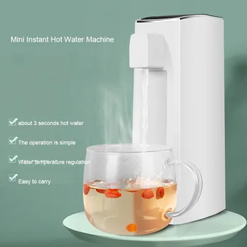 Бутылка для горячей воды быстрого приготовления, маленький портативный электрический чайник для питья воды, карманный диспенсер для горячей воды быстрого приготовления, комбинированный чайник