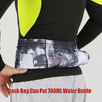 Поясная сумка QUESHARK для бега, легкая поясная сумка с чайником, Мужская Женская поясная сумка для марафона, велоспорта, фитнеса, мобильного телефона