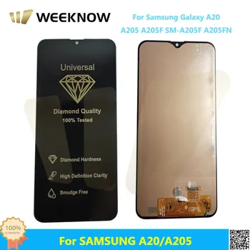 AAA Высококачественный ЖК-дисплей для Samsung Galaxy A20 A205 Экран в сборе для SM-A205F A205FN