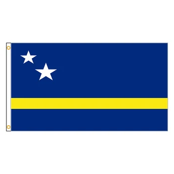 Флаг Nlbflag 90x150 см 3x5 футов Флаг Кюрасао