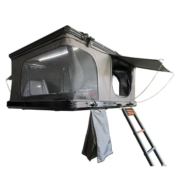 Алюминиевая палатка на крыше всплывающая палатка на крыше жесткая оболочка кемпинг открытый водонепроницаемый 2-3 человека сильный