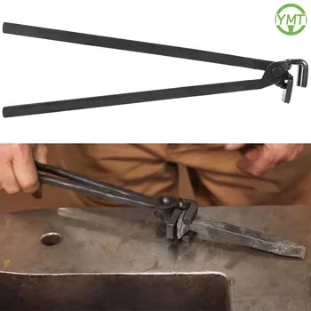 Щипцы для железнодорожных шипов YMT Blacksmith для удержания железнодорожных шипов RR Щипцы для изготовления ножей с шипами RR