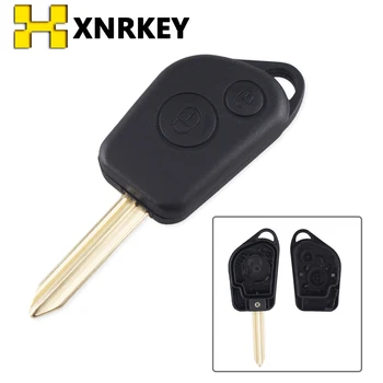 XNRKEY Корпус дистанционного ключа 2 Кнопки для Citroen Elysee Saxo Xsara Picasso Berlingo для PEUGEOT 306 Заменить Чехол для ключей автомобиля SX9 Blade
