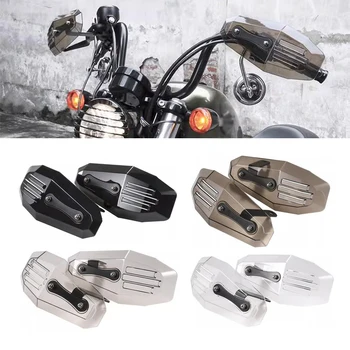 Мотоцикл ABS Защита Рук Handguard Защита От Ветра Универсальный Для Harley Sportster XL883 XL1200 X48 Fat Boy V-Rod Road King