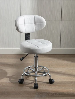 Парикмахерский стул Мебель для салона Стулья для парикмахерской Stylis Стул для татуировки С возможностью подъема и вращения Косметический Маникюрный шкив Рабочее кресло