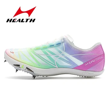 Health CP2 Легкая Атлетика, Кроссовки для бега на средние короткие дистанции, Профессиональная Мужская И женская Спортивная обувь для Спринта с карбоновой пластиной