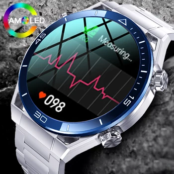 2023 Новые NFC ECG + PPG Bluetooth Вызов GPS Трекер Движения Смарт-Часы Для Huawei Watch Ultimate IOS Android Smartwatch Мужские Часы