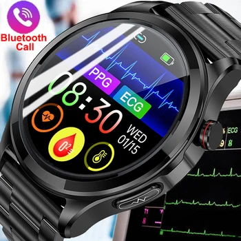 Смарт-часы Lenovo ECG + PPG Для мужчин И Женщин, Bluetooth-вызов, Умные часы, Уровень глюкозы в крови, Кислород в крови, Частота сердечных сокращений, Спортивные часы для здоровья