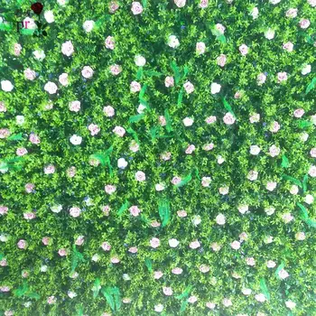 SPR Бесплатная доставка Больше цветов из искусственного шелка зеленая трава стена свадебный фон арка цветок украшение стола цветочный