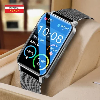 2022 Новые спортивные смарт-часы Для мужчин и женщин с 1,57-дюймовым сенсорным фитнес-трекером IP68, водонепроницаемые смарт-часы для телефона Huawei Xiaomi