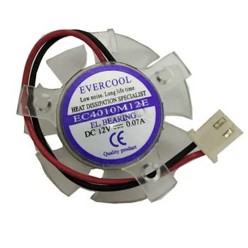 для EVERCOOL EC4010M12E 12V 0.07A Охлаждающий Вентилятор для графического процессора и Видео Диаметром 38 мм с шагом 20*25*25 мм