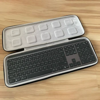 Портативный чехол-сумка для ключей Logitech MX, Водонепроницаемая жесткая оболочка EVA, Беспроводная механическая игровая клавиатура, коробка для хранения