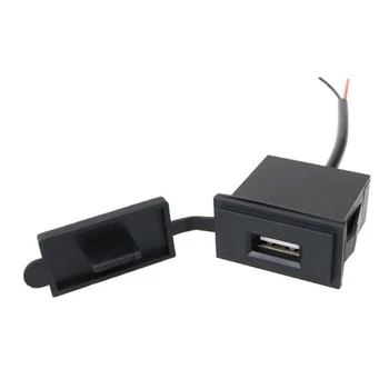 Порты USB для мотоциклов Универсальный автоматический адаптер Водонепроницаемый 12-24 В.4A