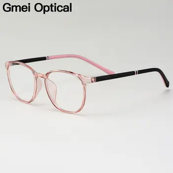 Gmei Optical Ultralight TR90, круглая оправа для очков, Женские Очки по Рецепту, Оптические оправы для Близорукости, Женские очки M2064