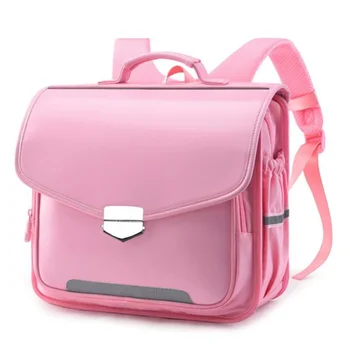 Японские школьные сумки для девочек и мальчиков, рюкзак для начальной школы, водонепроницаемая сумка для книг из искусственной кожи, Новинка 2023 года