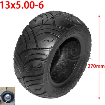 13x5,00-6 Дюймовая резиновая шина с протектором Для Складных велосипедных Скутеров Quad Dirt Bike