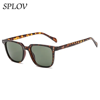 Модные Квадратные Солнцезащитные очки для Мужчин И Женщин, Солнцезащитные Очки для Вождения в стиле Ретро Классических Оттенков, Модные Очки Oculos de Sol UV400