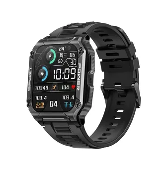 2023 Новый Компас Смарт-часы Мужские 1,95-дюймовый Сенсорный браслет Спортивные часы для фитнеса Bluetooth Вызов Смарт-часы Мужские Умные часы