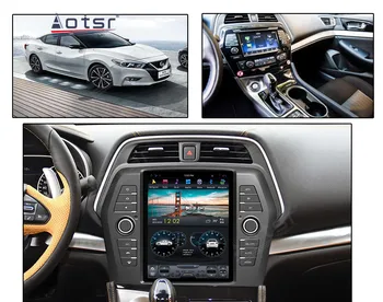 Вертикальный экран Tesla Для Nissan Maxima 2016-2019, Автомобильное радио Android, GPS-навигация, Мультимедиа, Автомагнитола, GPS HD