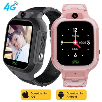 LT37 Смарт-часы Для Детей, HD Камера, Поддержка 4G Вызова по sim-карте, Умные Часы, Wifi, LBS, GPS Позиционирование, Для IOS Android, Для Детей, + Коробка