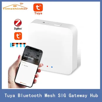 Tuya Bluetooth Mesh SIG Gateway Hub Умный дом мост Беспроводной пульт дистанционного управления приложение голосовое управление Совместимо с Alexa Google
